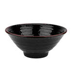 Thunder Group 5780TM 32 Oz 7.5 Inch Asian Tenmoku Round Melamine Soup Bowl, DZ