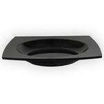 63010BK 22 Oz 10.5 Inch Western Classic Black Melamine Round Pasta Bowl, DZ