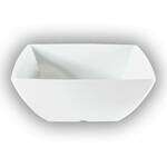 Thunder Group 69004WT 8 Oz 3.8 Inch Western Classic White Melamine Square Bowl, DZ