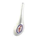 Thunder Group 7003AR.75 Oz 5.63 x 1.63 Inch Asian Rose Melamine Won Ton Soup Spoon, DZ
