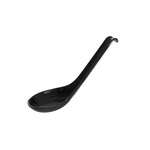 Thunder Group 7200BK 0.6 Oz 6 X 1.75 Inch Asian Classic Black Melamine Soup Spoon, DZ