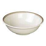 Thunder Group AD507AA 32 Oz 7.5 x 2.5 Inch Deep Western Arcadia Round Melamine White Soup Bowl, DZ