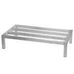 Thunder Group ALDN2036E, 20"x36"x8" Aluminum Dunnage Rack, 1200 Lbs Capacity