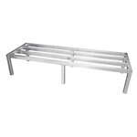 Thunder Group ALDN2060, 20"x60"x12" Aluminum Dunnage Rack, 2100 Lbs Capacity,