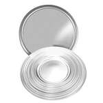 Thunder Group ALPTWR011, 11-Inch Wide Rim Pizza Tray, Aluminum