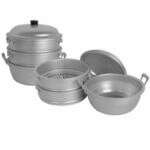 Thunder Group ALST015, 23x19-inch Heavy-Duty Aluminum Steamer without Bottom, SET