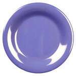Thunder Group CR010BU 10.5 Inch Western Purple Wide Rim Melamine Plate, DZ