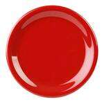 Thunder Group CR107PR 7.25 Inch Western Red Narrow Rim Melamine Plate, DZ