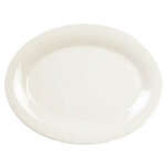 CR209V 9.5 x 7.25 Inch Western Ivory Melamine Platter, DZ