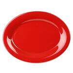 Thunder Group CR213PR 13.5 x 10.5 Inch Western Red Melamine Platter, DZ