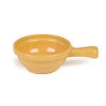 Thunder Group CR305YW 10 Oz 4.25 x 6.75 x 2 Inch Western Yellow Melamine Soup Bowl with Handle, DZ