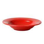 Thunder Group CR5077PR 8 Oz 7.75 Inch Western Red Melamine Wide Rim Salad Bowl, DZ