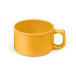 Thunder Group CR9016YW 10 Oz 4 Inch Western Yellow Melamine Soup Mug, DZ
