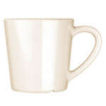 Thunder Group CR9018W 7 Oz 3.12 Inch Western White Melamine Mug, DZ