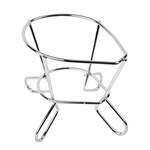 CRHH876, 8.5x7.25-Inch Chrome Plated Ham Holder