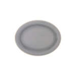 Thunder Group DM213H 13.5 x 10.5 Inch Western Graham Gray Melamine Oval Platter, DZ