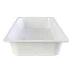 Thunder Group GN1004W, Full Size 4-Inch Deep Melamine Anti-Jam Food Pan, White