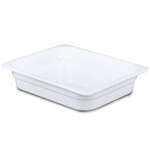 Thunder Group GN1121W, Half Size 1 1/2-Inch Deep Melamine Anti-Jam Food Pan, White