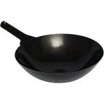 Thunder Group IRWK002, 16x4.5-inch Iron Taiwan Wok with 6.5-inch Handle, EA