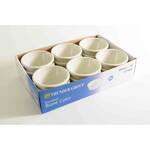 Thunder Group ML509B1R 2 Oz 2.8 Inch Fluted Melamine Round Bone Ramekin (Retail Pack), DZ