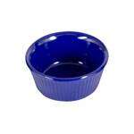 Thunder Group ML531CB1 3 Oz 3.12 Inch Fluted Melamine Round Cobalt Blue Ramekin, DZ