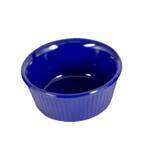 Thunder Group ML532CB1 4 Oz 3.38 Inch Fluted Melamine Round Cobalt Blue Ramekin, DZ