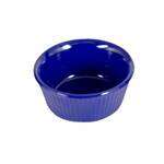 Thunder Group ML533CB1 3.5 Oz 3.38 Inch Fluted Melamine Round Cobalt Blue Ramekin, DZ
