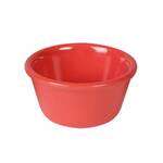 Thunder Group ML538RD1 4 Oz 3.38 Inch Smooth Melamine Round Orange Ramekin, DZ