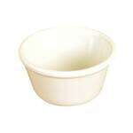 Thunder Group ML539B1 6 Oz 3.8 Inch Smooth Melamine Round Bone Ramekin, DZ