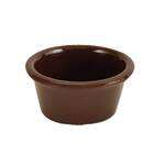 Thunder Group ML539C1 6 Oz 3.8 Inch Smooth Melamine Round Chocolate Ramekin, DZ
