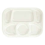 Thunder Group ML803W 13x9.5-Inch Western Melamine Rectangular White Tray, DZ