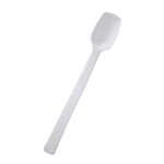 PLВЅ010WH, 10-Inch Polycarbonate Solid Buffet Spoon, White, 12/Pack