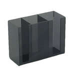 PLCH001-B, 7.875x3x6-inch Black Acrylic Chopsticks Holder, EA