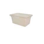 Thunder Group PLFB121809PP, 12x18-Inch, 4.75 Gal Polypropylene Food Storage Box, White