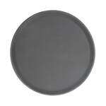 Thunder Group PLFT1600BK, 16-Inch Fiberglass Round Tray, Black