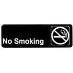 PLIS9311BK, 9x3-inch 'No Smoking' Information Sign