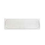 PLPA7120LC, Polycarbonate Half Size Long Solid Cover For Food Pan,