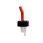 Thunder Group PLPR700RD, Plastic Red Flow Liquor Pourer With Collar, DZ