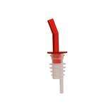 Thunder Group PLPR800RD, Plastic Red Flow Liquor Pourer Without Collar, DZ