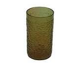 Thunder Group PLPTB016A, 6 oz Plastic Pebble Tumbler, Amber, 12/CS