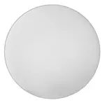 Thunder Group PLRCB001, 14x1-Inch PE Round Cutting Board, White