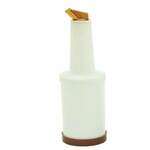 PLSNP01B, 1-Quart Plastic Storer And Pour, Brown