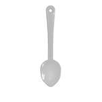 PLSS111WH, 11-Inch Polycarbonate Solid Serving Spoon, White, 12/CS