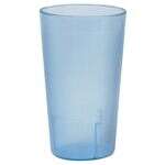 PLTHTB010B, 10 oz Blue Plastic Tumbler, 12/CS