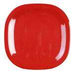 Thunder Group PS3014RD 14 Inch Western Passion Red Melamine Rounded Square Plate, EA