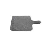 Thunder Group SB608N 8 1/2 x 7 Inch Western Onyx Melamine Faux Marble Rectangular Serving Board with Handle, EA