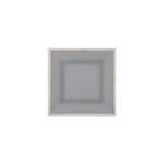 Thunder Group SD3210H 10 Inch Western Graham Gray Melamine Square Plate, EA