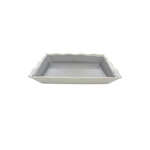 Thunder Group SD3314H 96 Oz (3 Qt) 13 3/4 x 9 1/2 Inch Western Graham Gray Melamine Rectangular Tray, EA