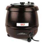 Thunder Group SEJ32000C, 10.5-Quart Stainless Steel Soup Warmer, Brown (Discontinued)
