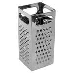 Thunder Group SLGR004, 4-Inch Stainless Steel Square Grater